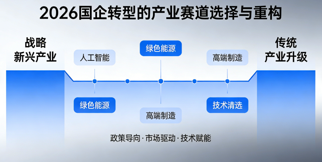 从“被动应对”到“主动定义”：2026国企转型的产业赛道选择与重构  